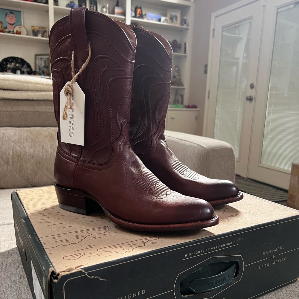 Tecovas Cartwright Boots. Men’s size 10.5, brand new, never worn, tags still on